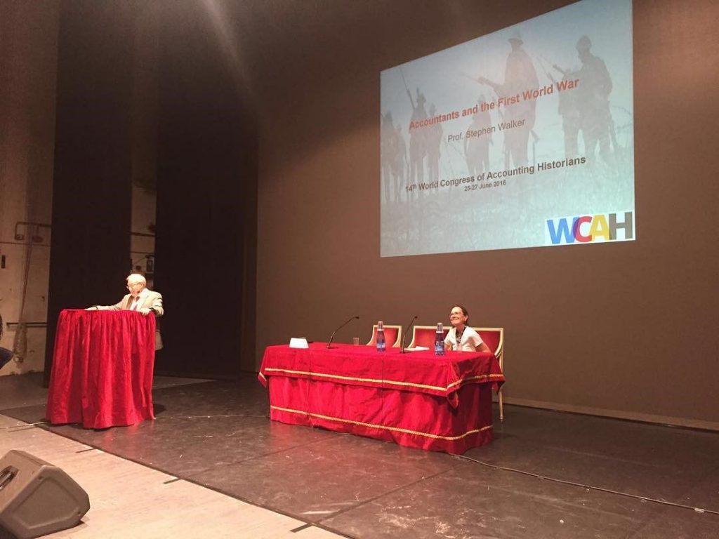 Prof Walker Presenting in Theatre